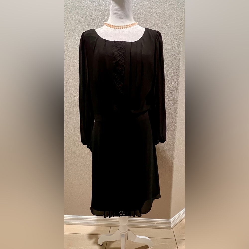 Jessica Simpson Black Long Sleeve Dress